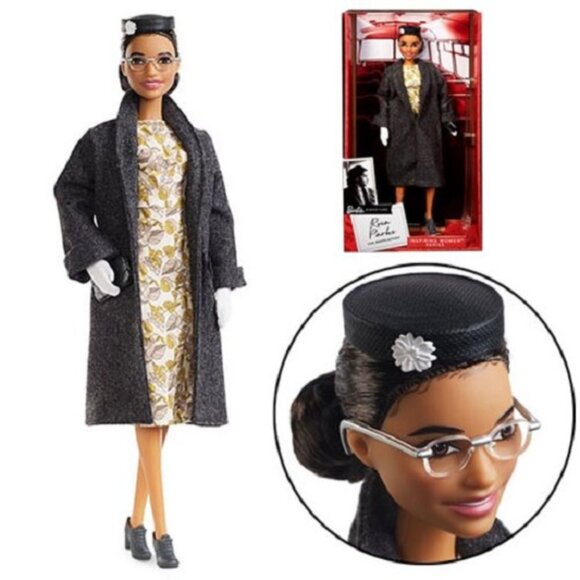 Barbie Inspiring Women Rosa Parks Doll - Picture 1 of 8